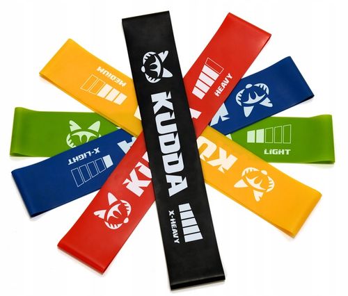 GUMY DO ĆWICZEŃ MINI BAND fitness taśmy oporowe na Arena.pl