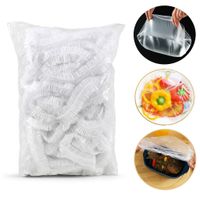 Opakowania z gumką na żywność torebki jednorazowe Elastic XL 80 sztuk