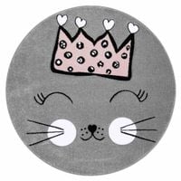 RUG/LU/TINIES/CAT/GREY/140x190