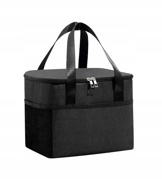 Torba Termiczna Duża Lunch Box Śniadanie Jedzenie zdjęcie 6