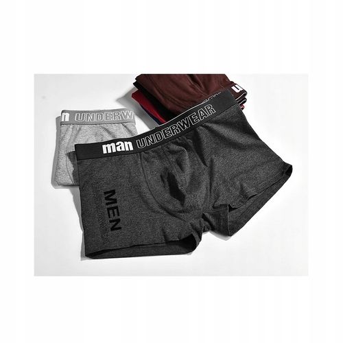 5 x Super ODDYCHAJĄCE BOKSERKI MĘSKIE BAWEŁNIANE BAMBUSOWE #M MAN na Arena.pl