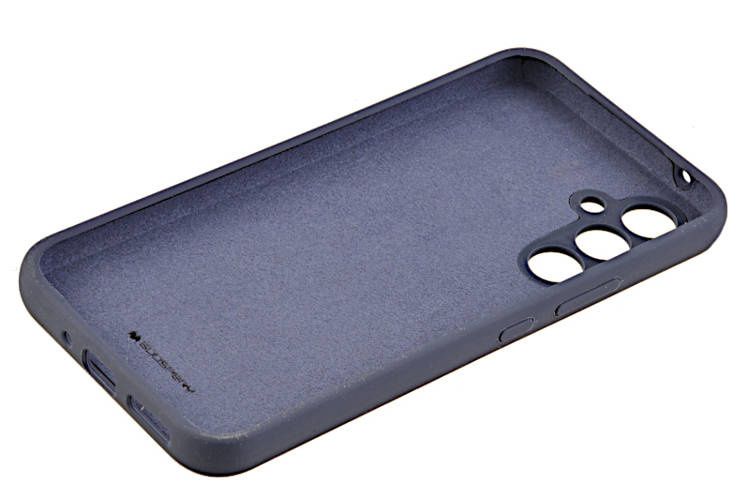 Etui Mercury Goospery Silicone do Samsung Galaxy A54 5G granatowy zdjęcie 3