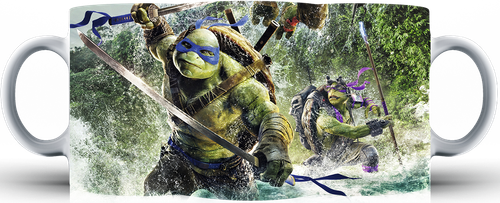 Kubek ceramiczny Żółwie Ninja - Turtles na Arena.pl