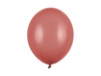 Balony pastelowe bordowe burgundowe strong, 30 cm 100 szt.
