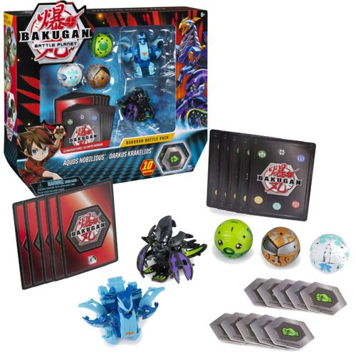 Spin Bakugan 5-pack Aquos Darkus + karty na Arena.pl
