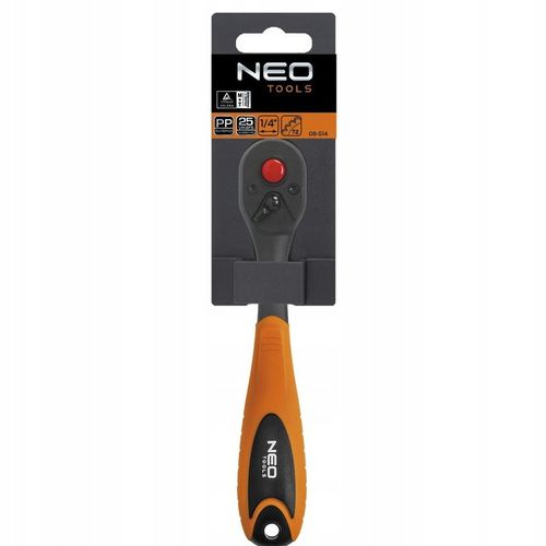 NEO 08-514 Grzechotka odgięta 1/4" 150 mm na Arena.pl