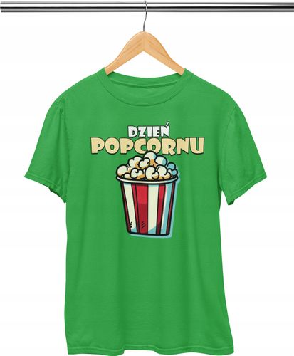 KOSZULKA DZIECIĘCA T-SHIRT - DZIEŃ POPCORNU POPCORN - XS 110-116 na Arena.pl
