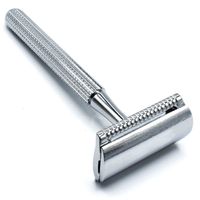 PARKER 78R-CH Maszynka do golenia na żyletki, trzyczęściowa