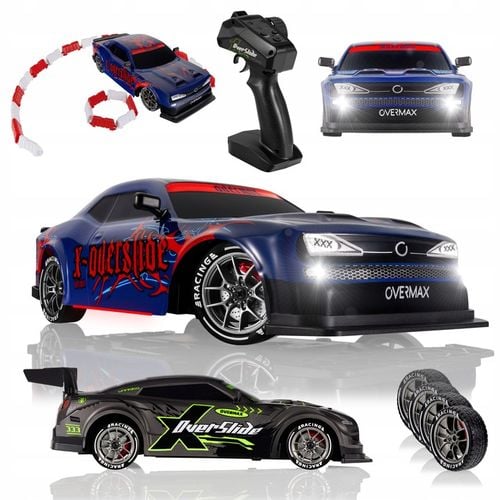 Samochód Auto RC DRIFT DRIFTING do DRIFTU ZDALNIE STEROWANY 1:16 20km/h LED na Arena.pl