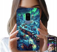 ETUI DO SAMSUNG GALAXY S9 PLUS - POCIĄG, EKSPRES ŚWIĄTECZNY WZORY + FOLIA