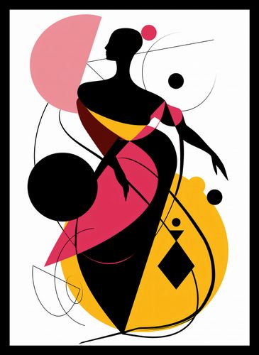 Plakat 25x35cm Sylwetka Gracji na Arena.pl