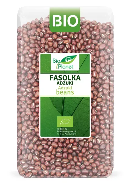 Fasolka Adzuki BIO 1 kg - BIO Planet zdjęcie 1