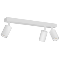 Lampa Sufitowa LED 3 Reflektor GU10 Biała Listwa Nowoczesna 39cm 50W