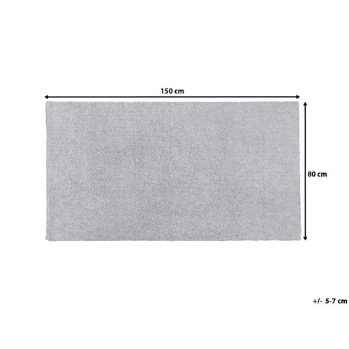 Dywan 80 x 150 cm jasnoszary DEMRE na Arena.pl