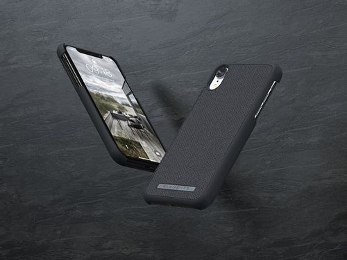Nordic Elements Original Idun - Materiałowe etui iPhone XR (Dark Grey) na Arena.pl