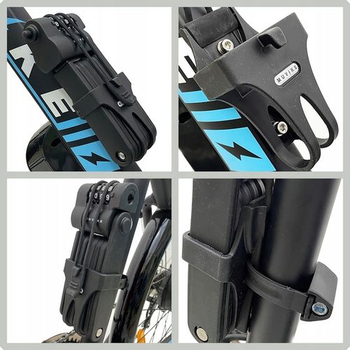 ZAPIĘCIE ROWEROWE SKŁADANE ZAPIĘCIE DO ROWERU SZYFR MUVIKE FOLD 850/7C na Arena.pl