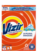 VIZIR Alpejska Świeżość Proszek do prania - 275g