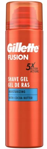 Gillette Fusion Żel Do Golenia Moisturising 200 ml x3 na Arena.pl
