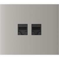 CenterCover (LAN) vertical - perłowy - AJAX SYSTEMS 126209.318.OY