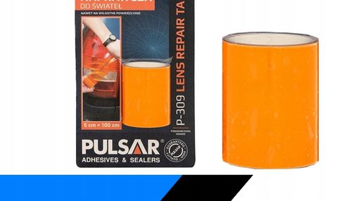 TAŚMA NAPRAWCZA DO ŚWIATEŁ KIERUNKOWSKAZU POMARAŃCZOWA PULSAR KP309 1m na Arena.pl