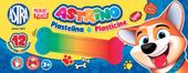 PLASTELINA ASTRINO 12 KOLORÓW A'6 8082