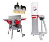 Strugarko grubościówka odciąg przyrząd noży zestaw strugarka grubiarka