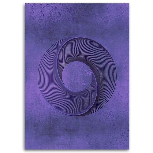 Deco Panel, Abstrakcyjny okrąg 50x70 na Arena.pl