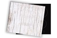 SZKLANA DESKA NA KUCHENKĘ 60x52 006A DREWNO