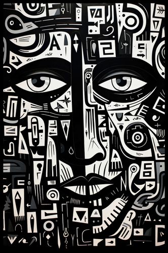 Plakat 56,6x86,4cm Labirynt Myśli na Arena.pl