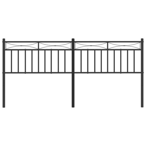 Metalowe wezgłowie, czarne, 193 cm na Arena.pl