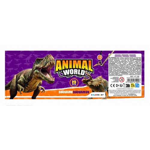 Playset Colorbaby 19 Części 6 Sztuk 17 x 9 x 6 cm Dinozaury na Arena.pl