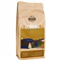 ŚWIEŻO PALONA KAWA ZIARNISTA ETIOPIA DJIMMAH 1KG 100% ARABICA