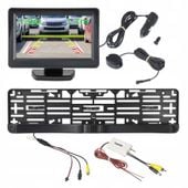 Kamera cofania BEZPREZWODOWA czujniki MONITOR 4,3'