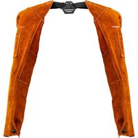 rękawy spawalnicze ochronne ze skóry bydlęcej 70/57 x 16/26 cm