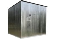 Schowek - pomieszczenie gospodarcze 3x3m drzwi ocynk dach spad w tył ID920
