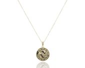 Naszyjnik - celebrytka Znak Zodiaku Ryby