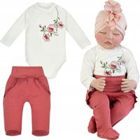 KOMPLET BODY KOPERTOWE PÓŁŚPIOCHY róża 62 Mrofi