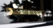 NN73 Tabliczka Parkingowa z numerem telefonu na szybę