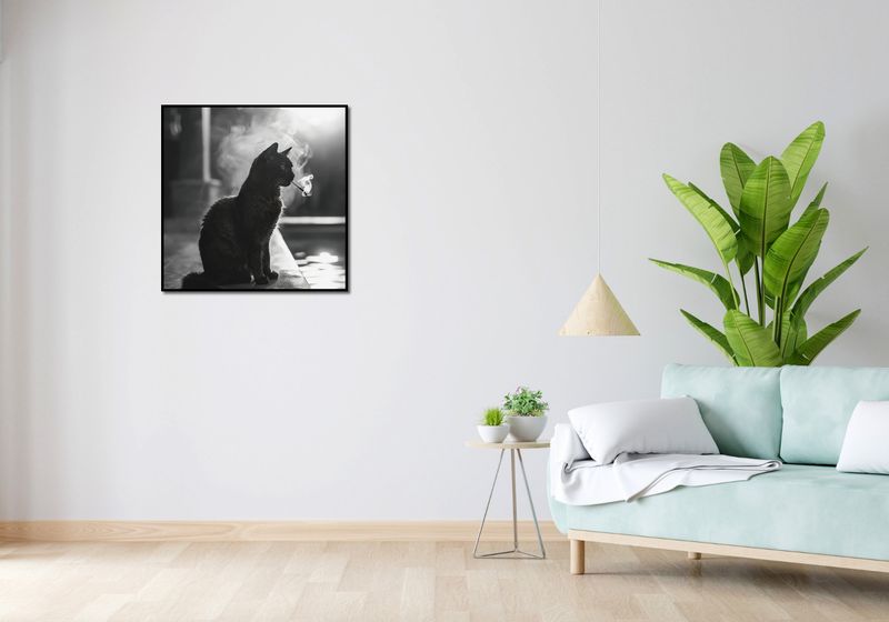 Plakat 70x70cm Kocia Przerwa zdjęcie 4