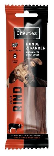 Zdrowy przysmak wysokomięsny dla psa - Cygaro Chewies 98% WOŁOWINA 75g na Arena.pl