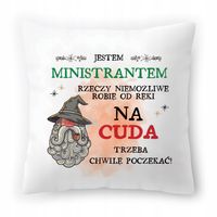 Poduszka Dla Ministranta Na Urodziny Na Prezent Z Nadrukiem Ze Zdjęciem