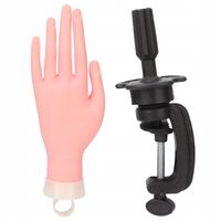 RĘKA DŁOŃ DO ĆWICZEŃ NAUKI MANICURE PAZNOKCIE