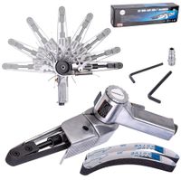 szlifierka taśmowa regulacja kąta pneumatyczna 20mm x 520mm + taśmy ścierne