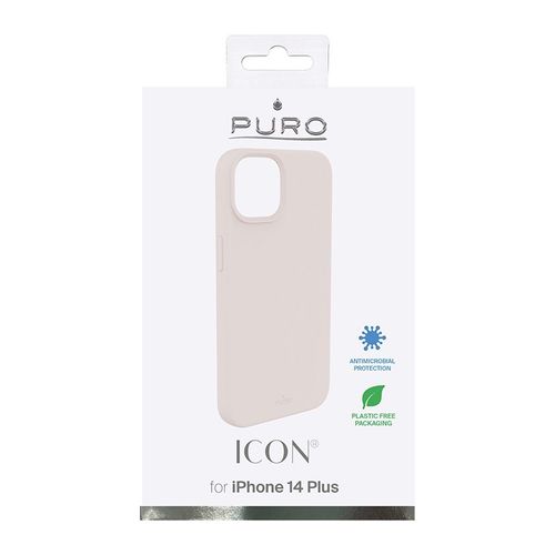 PURO ICON Cover - Etui iPhone 14 Plus (piaskowy róż) na Arena.pl
