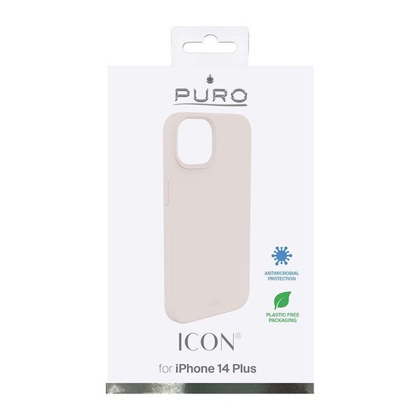 PURO ICON Cover - Etui iPhone 14 Plus (piaskowy róż) zdjęcie 4