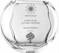 Wazon z grawerem PREZENT na ślub wesele rocznicę