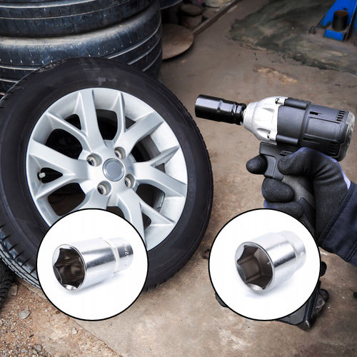 NASADKA SZEŚCIOKĄTNA 1/4" 7 MM 50 MM ZE STALI CHROMOWO-WANADOWEJ na Arena.pl