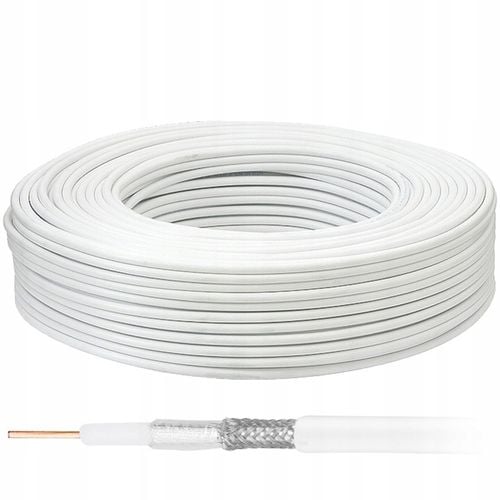 KABEL KONCENTRYCZNY KONCENTRYK ANTENOWY 4K GRUBY PRZEWÓD RG6 6,8MM 25M na Arena.pl