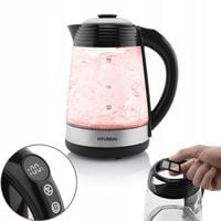 CZAJNIK ELEKTRYCZNY HYUNDAI BEZPRZEWODOWY SZKLANY