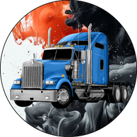 Opłatek na tort Urodziny Tir Scania Volvo Mercedes DAF Ciągnik Siodłowy